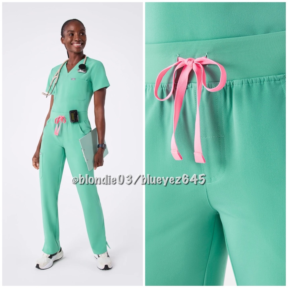 Figs Kade 2021 Release Surgical Green Scrub Pants Size M PO#1426